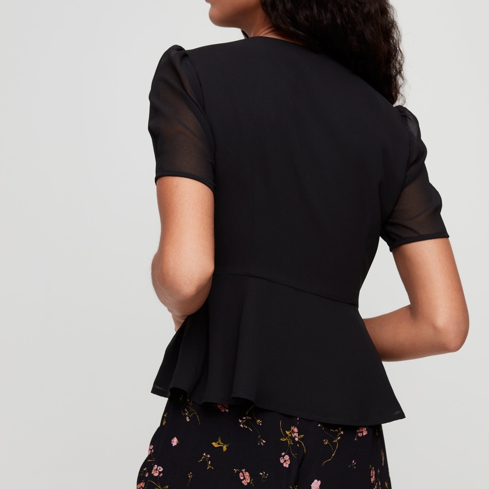 Wilfred Button Front Blouse - Picture 2 of 5